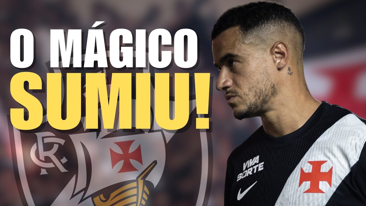 MÁGICA OU ILUSÃO? R$ 2 MILHÕES POR MÊS E NEM PRO BANCO VOLTA? A SUMIÇO DO COUTINHO NO VASCO! #vasco