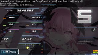 osu mania Love you like a Love Song (Speed up ver.) x1.2 FL 97.02