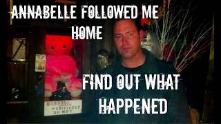 ANNABELLE DOLL DEMON FOLLOWED ME HOME! CASE UNLOCKS DURING LIVE STREAM THAT HOLDS ANNABELLE! PART 1 screenshot 5