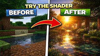 Minecraft With Shaders Looks INSANE 🤯 | Ultra Realistic Graphics🚀