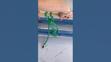 #15 diy knot/ cách thắt dây kéo vật nặng #knot #diy #handmade #tutorial #macrame #funny