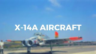 Neil Armstrong's Test Flight of the X-14A Aircraft // Astronomy Films