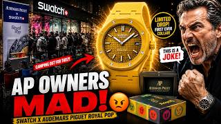 People Camping For Swatch x AP?! This Collab Is INSANE