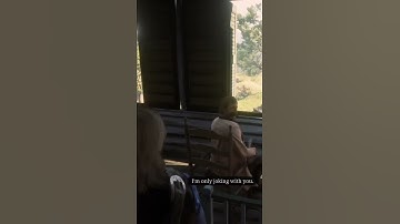I was about to kill an NPC but then he said This - Red Dead Redemption 2.#shorts #gaming #rdr2