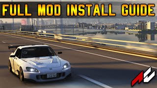 2021 Assetto Corsa Mod Install Guide | Content Manager, CSP, Sol, Tracks & Cars