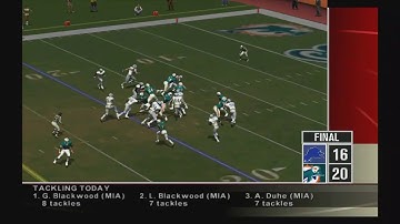 ESPN NFL 2K5 Historic Team CPU Franchise Week 1: Lions 