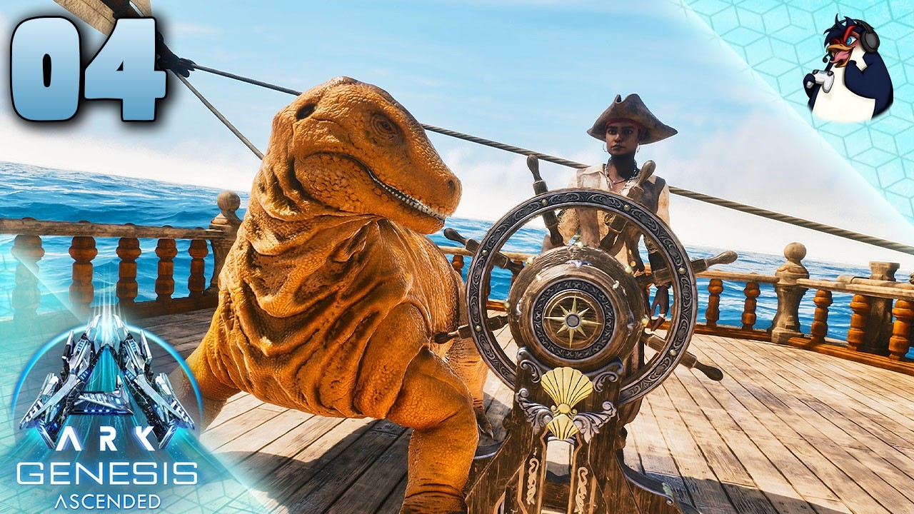 LE SLOOP PREND LA MER ET TAME DES TIDEPUPS : #04 Genesis 1 Ark Ascended ...