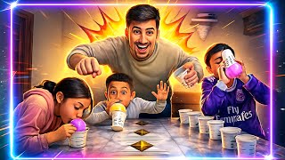 Balonla Bardak Avı Kim Daha Hızlı?