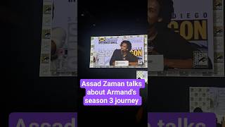 Assad Zaman discusses his reaction to Armands story in The Vampire Lestat #sdcc #sdcc26