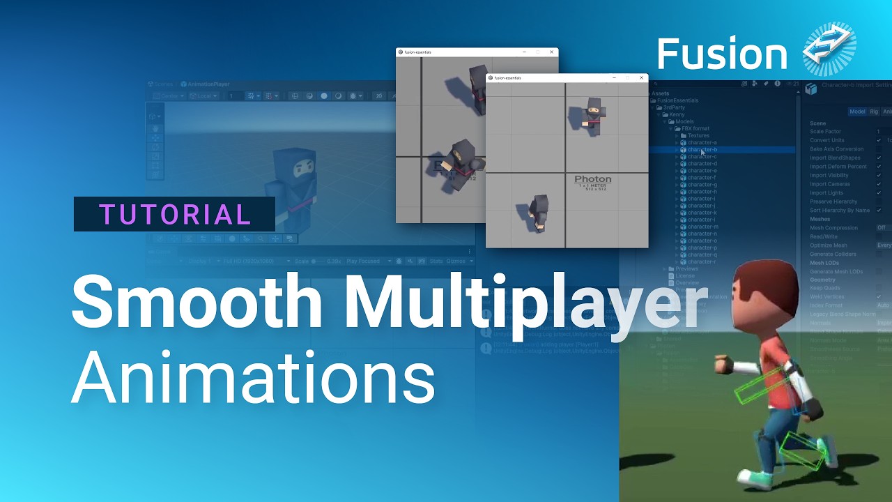 Photon Fusion 2 Tutorial – Sync Idle, Run & Attack Animations - YouTube