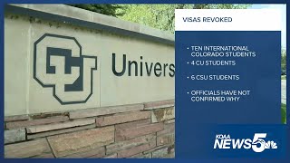 Visas revoked for at least nine international students on three CO campuses