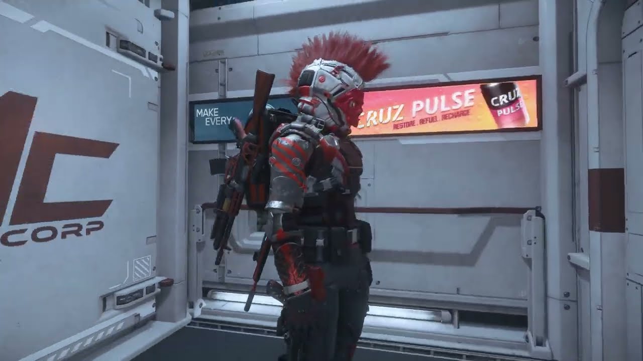 STAR CITIZEN SEXY L22 ALPHA WOLF RED