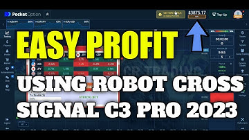 Easy Profit Using Robot Cross Signal C3 Pro | Best Pocket Option Trading Bot