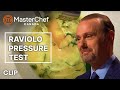 Handmade Raviolo Al Uovo Pressure Test | MasterChef Canada | MasterChef World