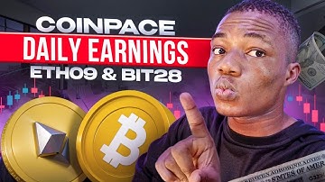 Daily Earnings on Coinpace! How I Trade ETH09 & BIT28 | Full Beginner Tutorial
