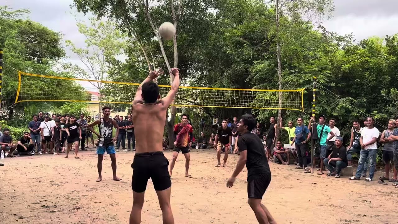 VOLLEYBALL TANJUNG ARU SET2 RUBLE GAMPUNG JAYA HASAN 🇵🇭VS🇲🇾 PATSIKING BATMAN ESCOM
