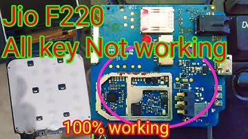 jio f220 all key not working problem solve | jio 220 hung all keypad not working | jio allkey jumper