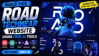 I Built a $20,000 Futuristic Website in 5 Minutes Using FREE AI No Coding