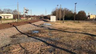 Csx empty coal train heading northbound through Mount Holly NC with Csx 759 leading