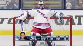 NHL 15 Gameplay - Lightning vs Rangers (Xbox One)