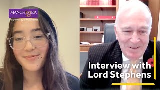 Interview with Lord Stephens, LLB Law alumnus - The University of Manchester