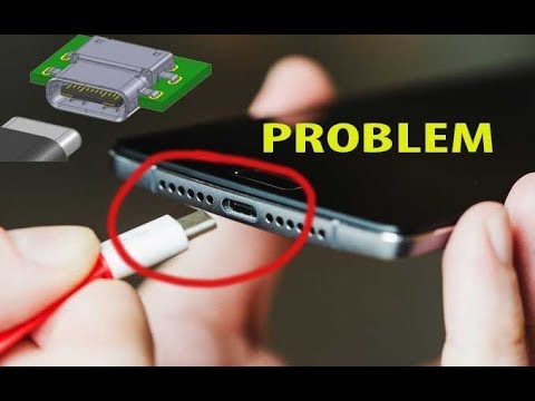 C type USB problem smartphone punjac gubi kontak C tip