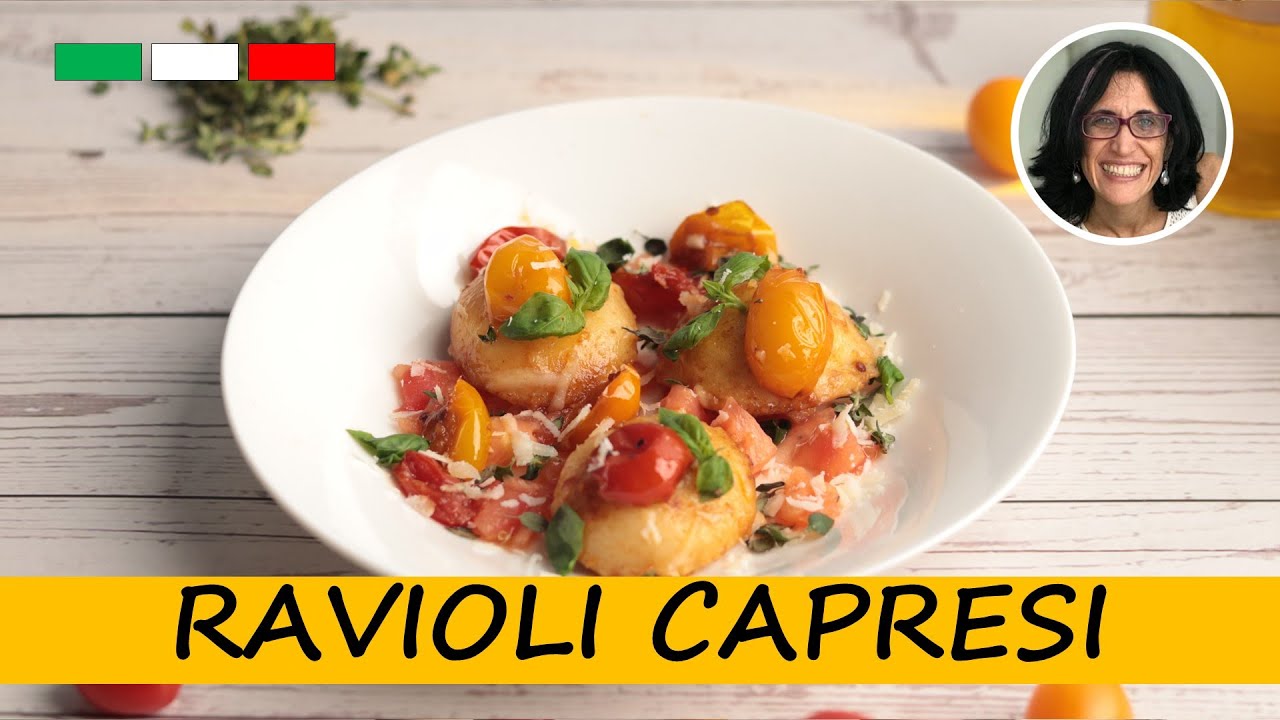 Capri Ravioli How to Make Ravioli Capresi with Ricotta Filling [Step by Step Recipe ...
