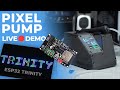 Pixel Pump Live PCB Assembly Demo - Building the ESP32 Trinity LED Matrix Driver