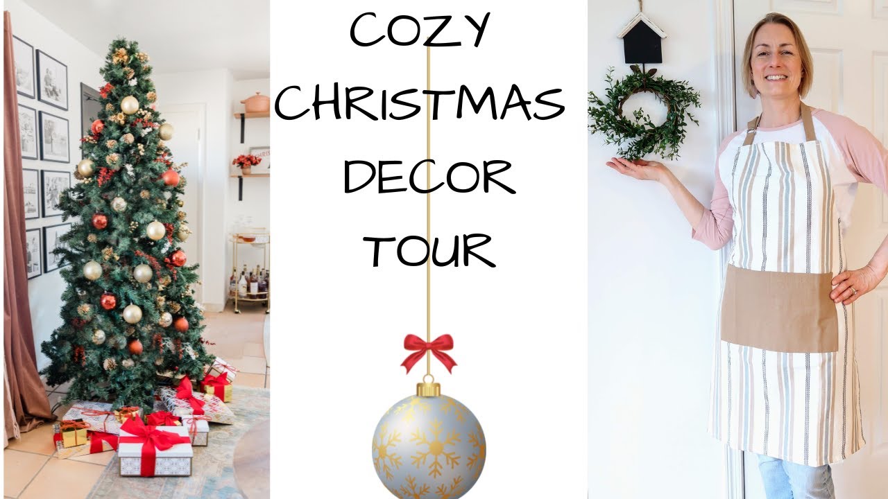 EASY WREATH MAKING | COZY CHRISTMAS DECOR TOUR | UNIQUELY MADE NATIVITY