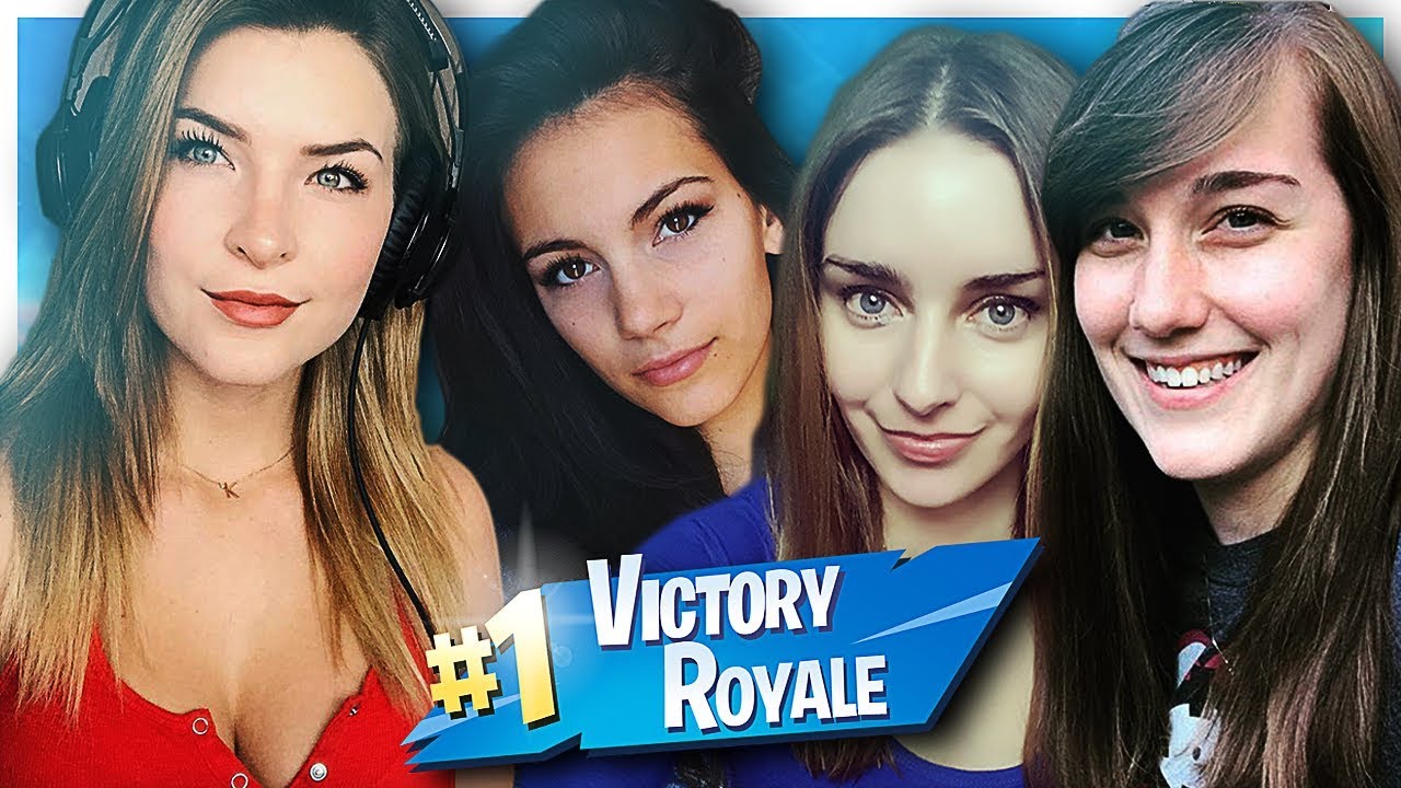 GIRL SQUADS WIN! w/ Loserfruit, Alexiaraye, ONE_shot_GURL  (Fortnite: Battle Royale) | KittyPlays