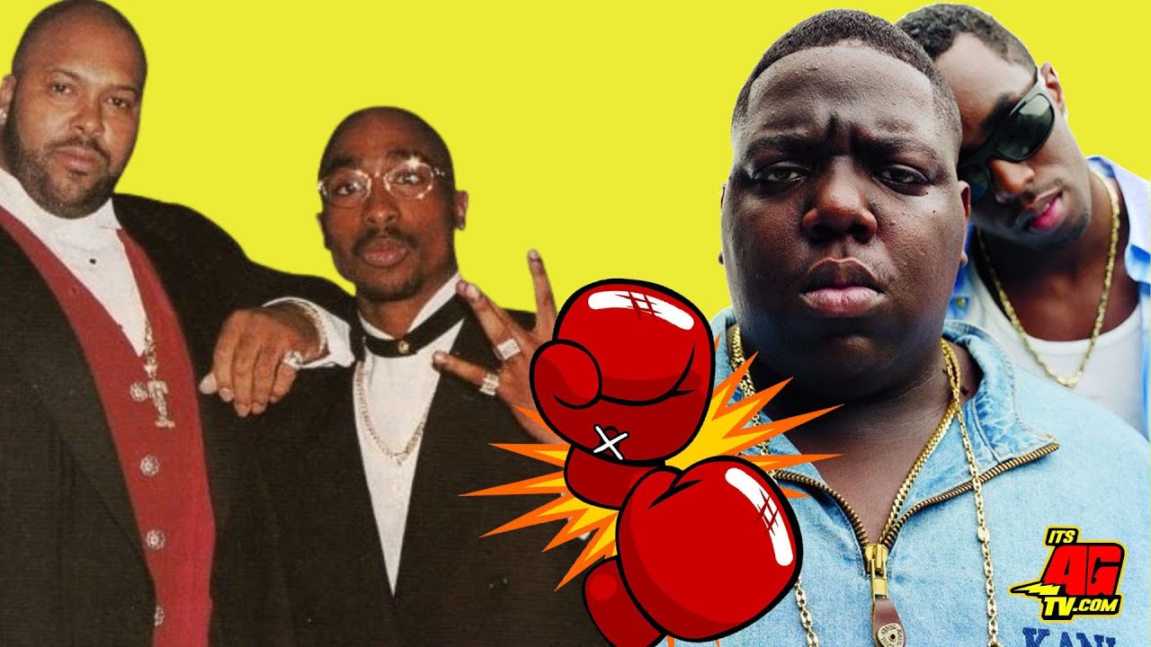 2Pac & Biggie We're Going to Throw Down At 1996 Soul Train Awards YouTube