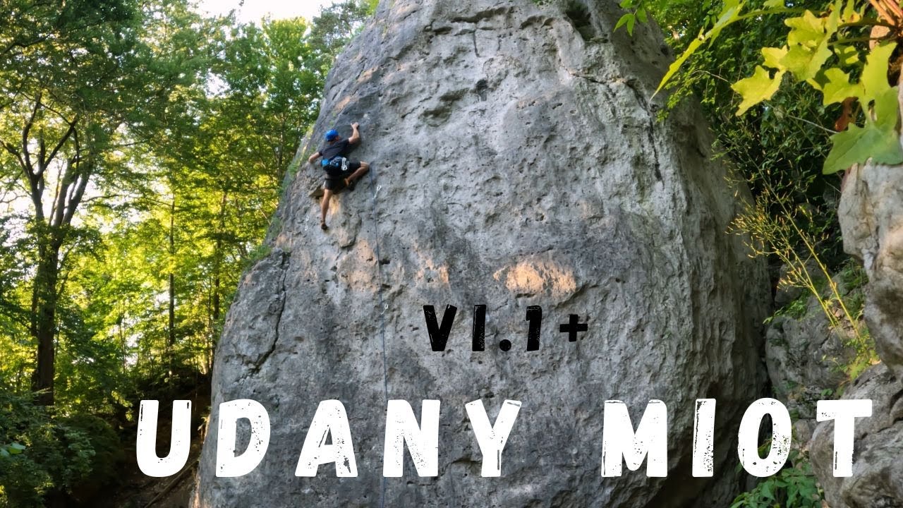 Jura, Udany Miot VI.1+ (6b+ ) Wspinaczka Sportowa | Olkusz | Januszkowa Baszta