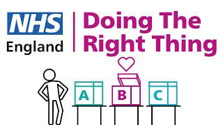 NHS England 'Doing The Right Thing' On-Boarding Animation