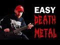 Easy death metal pattern