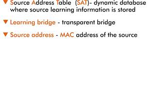 Transparent Bridging - 4 : Terms