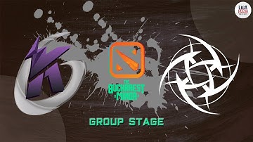 [DOTA2] Keen Gaming VS Ninjas In Pyjamas (BO3) - The Bucharest Minor Groupstage Day 1