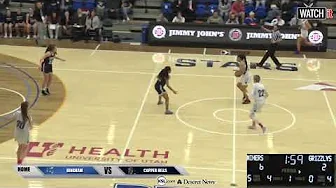 6A Girls Basketball: Copper Hills vs Bingham High School UHSAA 2019 State Tournament Championship