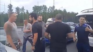 Подборка ДТП. Подборка аварий. Дураки на дорогах. Разборки, драки на дорогах #16