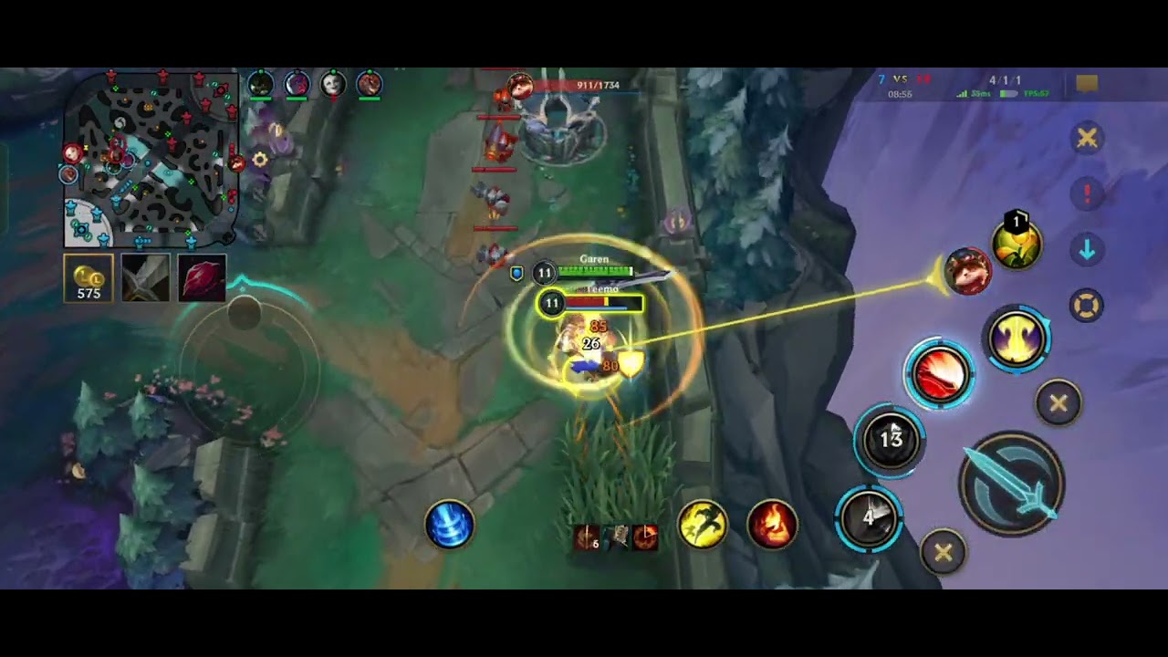 #wildrift diamond rush series. Match 27 #garen solo gameplay.