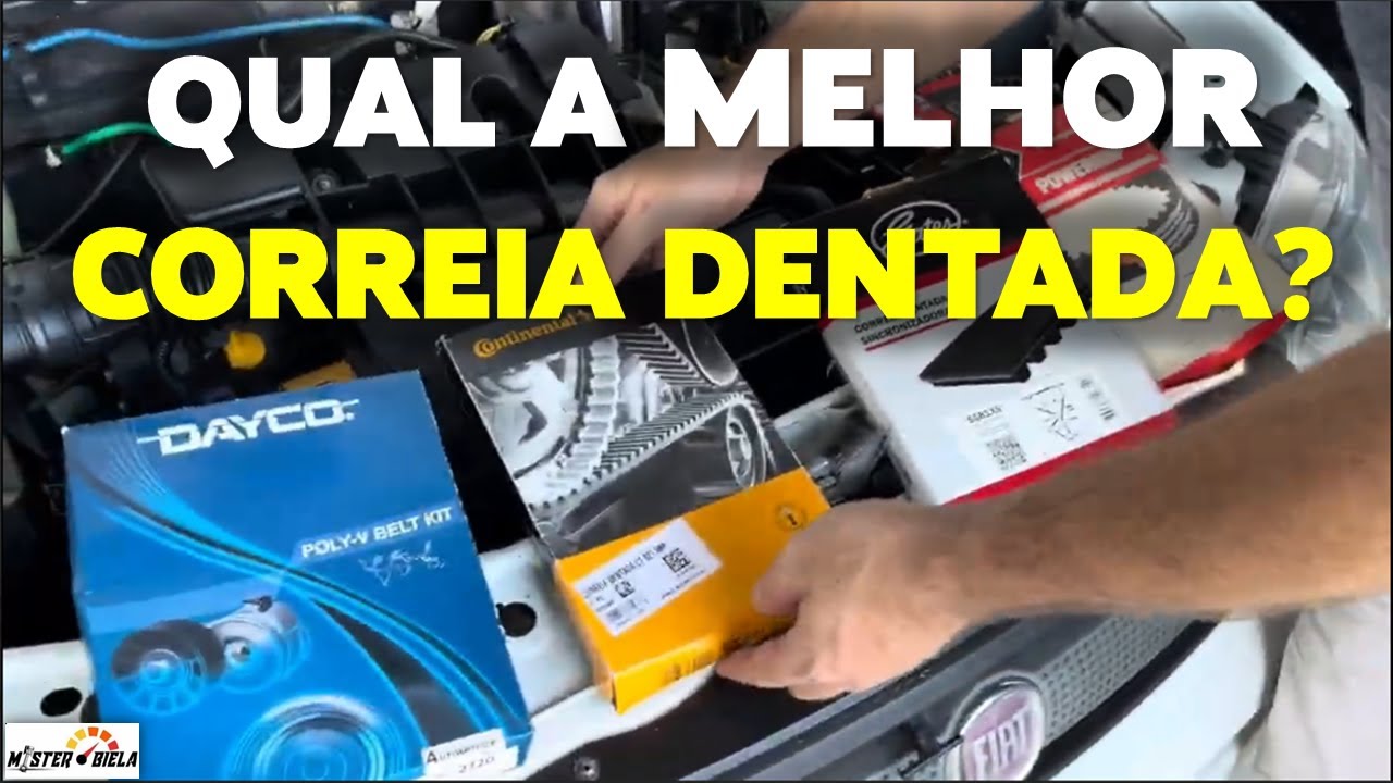 GATES, CONTINENTAL ou DAYCO....Qual a melhor CORREIA DENTADA? - YouTube