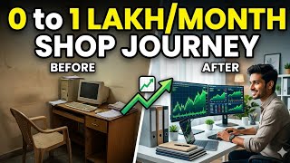 Day - 39 Shop Progress | Investment &amp; CSC Center Growth 🚀 | Stock Market + Cyber Cafe Business