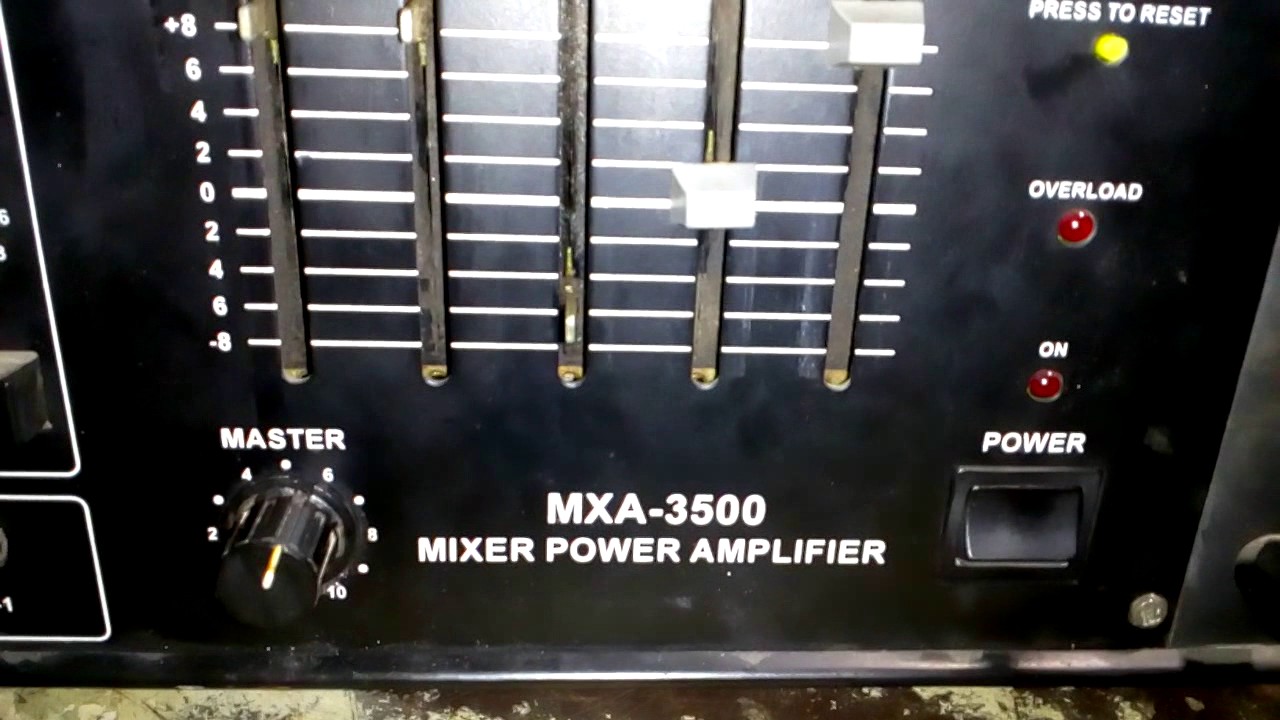 ahuja 3500 watt amplifier