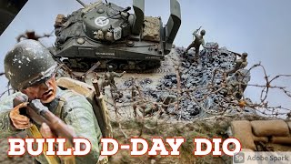 Diorama Build Omaha D-Day WW2 #dday #longestday #usarmy