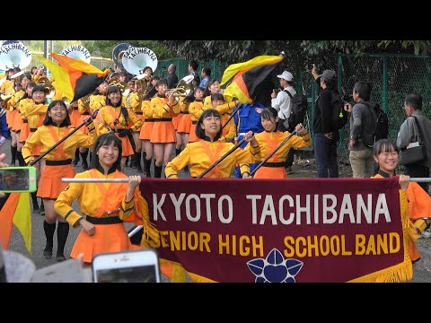京都橘高校吹奏楽部 伏見お城まつり2019 4Ｋ Kyoto Tachibana SHS Band