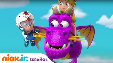 PAW Patrol | Rescates en hielo y fuego con un dragón |  Nick Jr. en Español