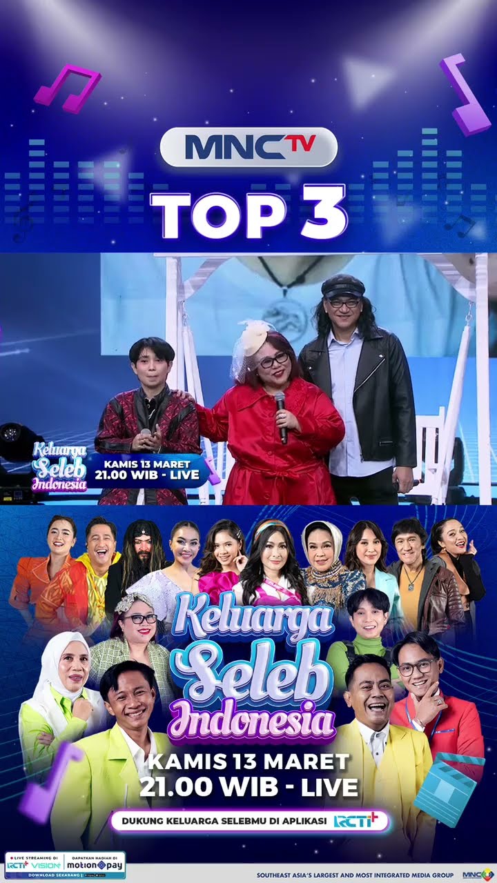 TOP 3 KELUARGA SELEB INDONESIA SIAP BERSAING, SIAPA YANG MASUK GRAND FINAL?