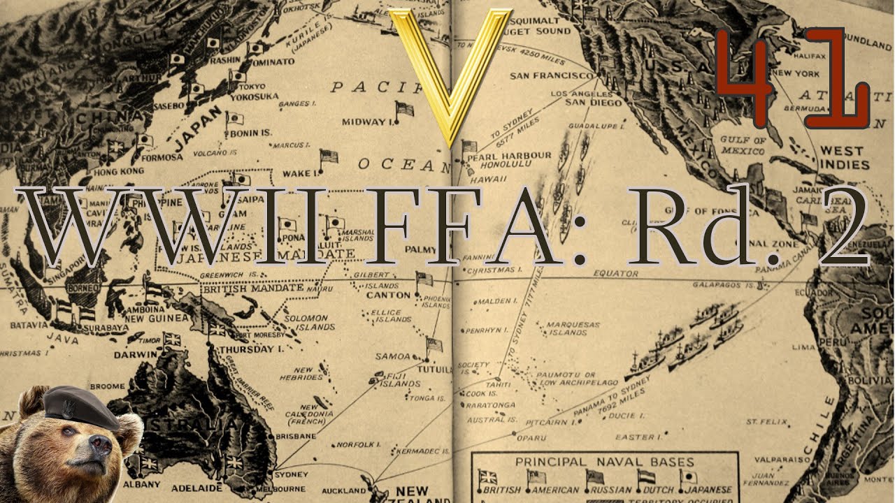 Civ 5 (Mods) - WWII Free-For-All, Round 2 - Episode 41 "Vote For Me - I Have Bio-Titans"