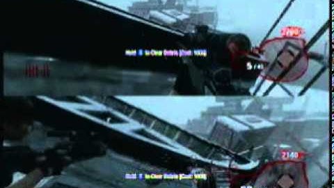 call of duty black ops zombies call of the dead split screen gameplay part 2