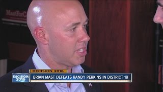 Brian Mast defeats Randy Perkins in Florida's District 18 race