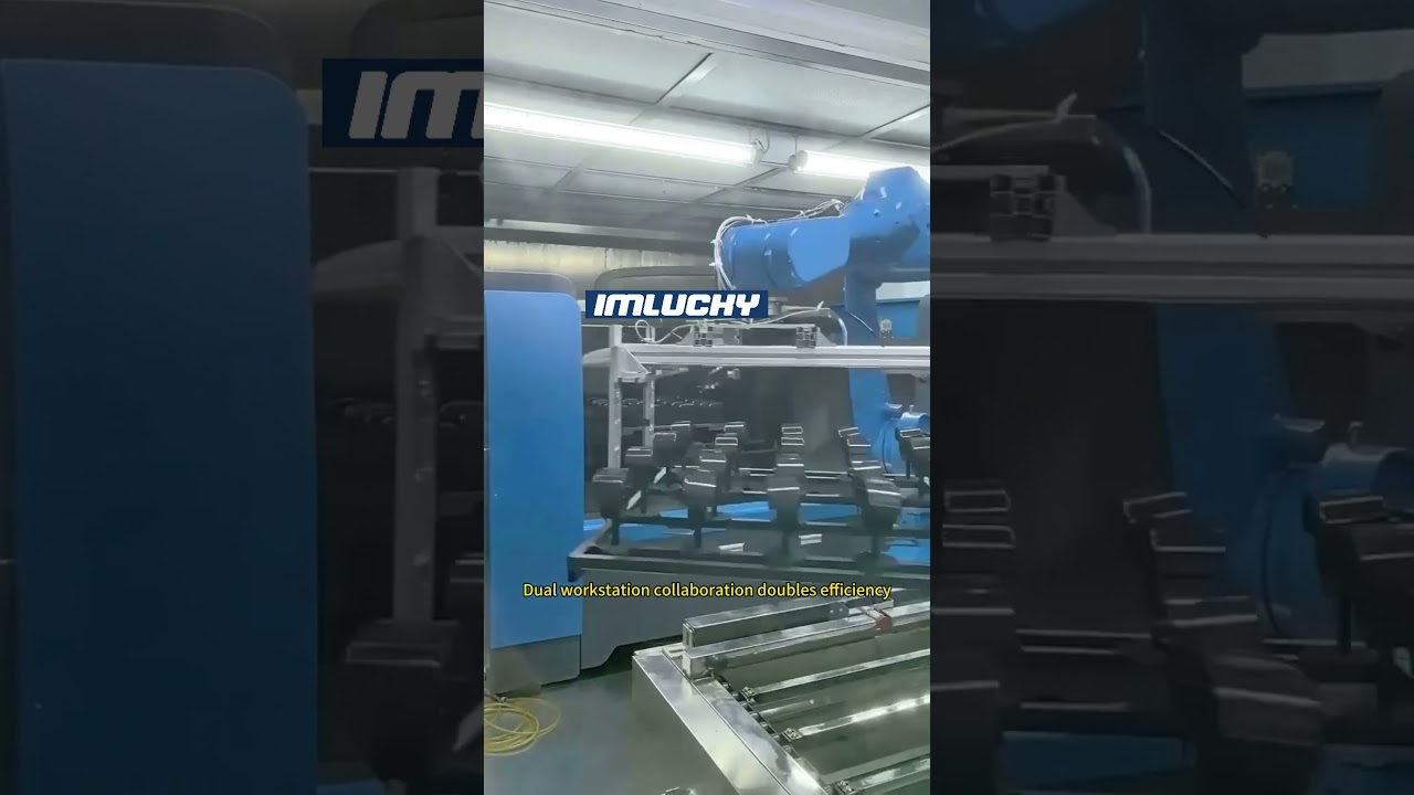 6-axis automatic spraying machine and fully automatic loading and unloading - unmanned coating